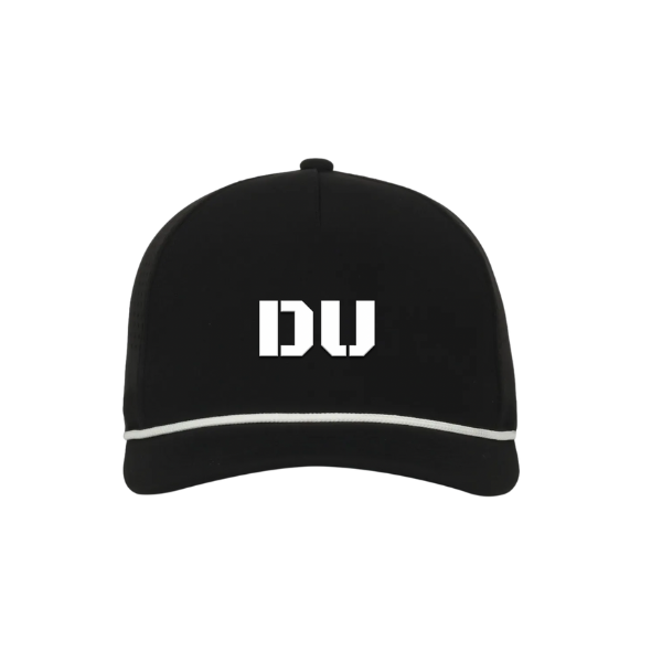 Dad Unit Snapback – Black/White Rope